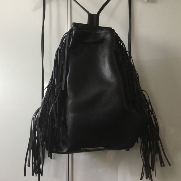 Victoria’s Secret Faux Leather Drawstring Bag - Picture 2 of 5